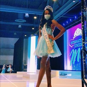 Light Blue Sherri Hill Cocktail